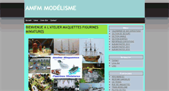 Desktop Screenshot of amfmmodelisme.com